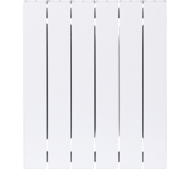 Радиатор биметаллический боковое подключение (белый RAL 9016) RIFAR SUPReMO 500 6 секций в #WF_CITY_PRED# 2