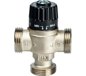 Термостатический смесительный клапан для систем отопления и ГВС 1 НР 30-65° STOUT SVM-0025-186525 в #WF_CITY_PRED# 1