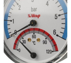 Термоманометр, боковое подключение ITAP 484 1/2 Itap в #WF_CITY_PRED# 3