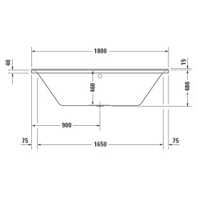 Каркас Riho Delta 150x80 для асимметричной ванны металлический в #WF_CITY_PRED# 1