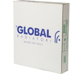Радиатор биметаллический боковое подключение (белый RAL 9010) Global STYLE PLUS 350 6 секций в #WF_CITY_PRED# 7