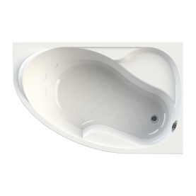 Ванна акриловая Радомир Амелия, 160х105 правое исполнение, рама-подставка в #WF_CITY_PRED# 2