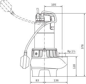 Погружной дренажный насос Wilo Drain TC 40/10-1-230/B в #WF_CITY_PRED# 1