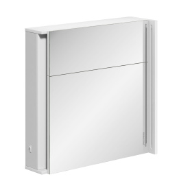Шкаф зеркальный Амата 80, белый в #WF_CITY_PRED# 1