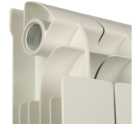 Радиатор биметаллический боковое подключение (белый RAL 9010) Global STYLE PLUS 500 10 секций в #WF_CITY_PRED# 5