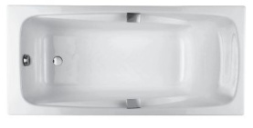 Ванна чугунная Jacob Delafon Repos 170x80 см E2915-00 с отверстиями для ручек в #WF_CITY_PRED# 1