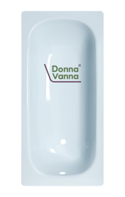 Ванна стальная ВИЗ Donna Vanna 170x70 летний небесный шумопоглащающая, с опорной подставкой, DV-71920 в #WF_CITY_PRED# 1