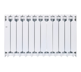 Радиатор биметаллический боковое подключение (белый RAL 9016) RIFAR SUPReMO 500 12 секций в #WF_CITY_PRED# 3