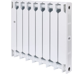 Радиатор биметаллический боковое подключение (белый RAL 9016) RIFAR SUPReMO 500 8 секций в #WF_CITY_PRED# 1