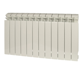Радиатор биметаллический боковое подключение (белый RAL 9010) Global STYLE PLUS 500 12 секций в #WF_CITY_PRED# 0