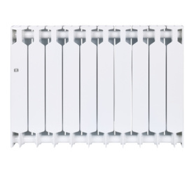 Радиатор биметаллический боковое подключение (белый RAL 9016) RIFAR SUPReMO 500 10 секций в #WF_CITY_PRED# 3