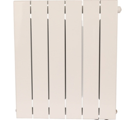 Радиатор биметаллический нижнее правое подключение (белый RAL RIFAR SUPReMO VENTIL 500 SVR 6 секций в #WF_CITY_PRED# 1