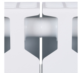 Радиатор биметаллический боковое подключение (белый RAL 9016) RIFAR SUPReMO 500 8 секций в #WF_CITY_PRED# 7
