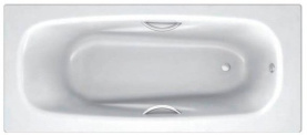 Стальная ванна BLB Universal Anatomica HG 170x75 см B75L-1 с отверстиями под ручки 232 мм в #WF_CITY_PRED# 0
