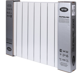 Радиатор биметаллический боковое подключение (белый RAL 9016) RIFAR SUPReMO 500 10 секций в #WF_CITY_PRED# 9