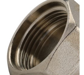 Заглушка ВР никелированная 3/4 для стальных труб резьбовой TIEMME 1500197(1880N0005) в #WF_CITY_PRED# 3
