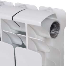 Радиатор биметаллический боковое подключение (белый RAL 9016) RIFAR BASE 350 12 секций в #WF_CITY_PRED# 6
