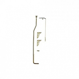 Труба+цепочка с ручкой+кронштейны для выс.бачка золото HERITAGE CA03 в #WF_CITY_PRED# 1
