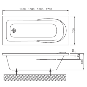 Панель фронтальная для ванны Vidima Сева Микс 1500 мм Н=560 мм в #WF_CITY_PRED# 3