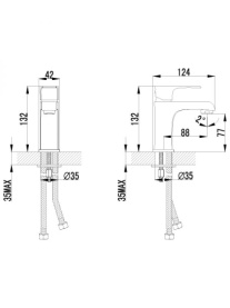 Смеситель Lemark Plus Factor LM1606C для раковины в #WF_CITY_PRED# 1