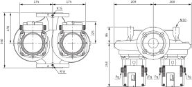 Циркуляционный насос Wilo Top-SD 50/15 DM PN6/10 в #WF_CITY_PRED# 1