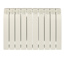 Радиатор алюминиевый боковое подключение (белый RAL 9010) Global VOX EXTRA 500 10 секций в #WF_CITY_PRED# 2