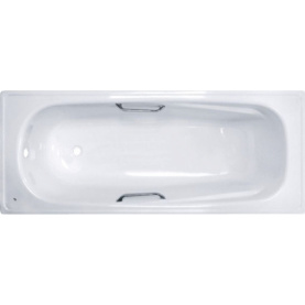 Стальная ванна BLB Universal HG 150x75 см B55H-1 с отверстиями под ручки 232 мм в #WF_CITY_PRED# 0