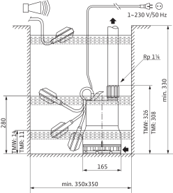 Погружной дренажный насос Wilo Drain TMW 32/11-10m в #WF_CITY_PRED# 1