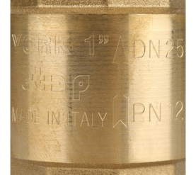 Клапан обратный пружинный муфтовый с пластиковым седлом YORK 103 1 Itap в #WF_CITY_PRED# 7