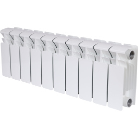 Радиатор биметаллический боковое подключение (белый RAL 9016) RIFAR BASE 200 12 секций в #WF_CITY_PRED# 0