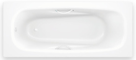 Стальная ванна BLB Universal Anatomica 170x75 см B75U42 (B75UQH) с отверстиями под ручки 208 мм в #WF_CITY_PRED# 1