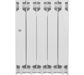 Радиатор биметаллический боковое подключение (белый RAL 9016) RIFAR SUPReMO 500 5 секций в #WF_CITY_PRED# 2