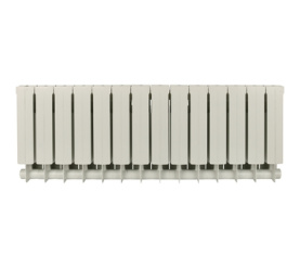 Радиатор биметаллический боковое подключение (белый RAL 9010) Global STYLE PLUS 350 14 секций в #WF_CITY_PRED# 2