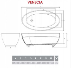 Каркас Riho Doppio 180x130 для асимметричной ванны металлический в #WF_CITY_PRED# 1