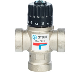 Термостатический смесительный клапан для систем отопления и ГВС 3/4 ВР 35-60 STOUT SVM-0010-166020 в #WF_CITY_PRED# 1