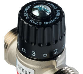 Термостатический смесительный клапан для систем отопления и ГВС 1 НР 20-43° STOUT SVM-0020-254325 в #WF_CITY_PRED# 4