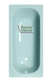 Ванна стальная ВИЗ Donna Vanna 150x70 морская волна, с опорной подставкой, DV-51931 в #WF_CITY_PRED# 1