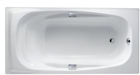 Ванна чугунная Jacob Delafon Rub Super Repos 180x90 E2902-00 с отверстиями для ручек в #WF_CITY_PRED# 0