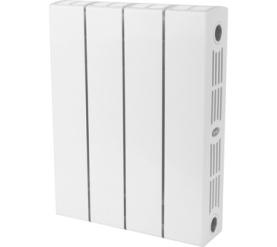Радиатор биметаллический боковое подключение (белый RAL 9016) RIFAR SUPReMO 350 4 секции в #WF_CITY_PRED# 0