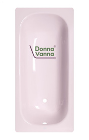Ванна стальная ВИЗ Donna Vanna 150x70 розовый коралл, с опорной подставкой, DV-51942 в #WF_CITY_PRED# 1