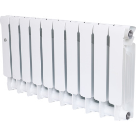 Радиатор биметаллический боковое подключение (белый RAL 9016) RIFAR BASE 350 10 секций в #WF_CITY_PRED# 1