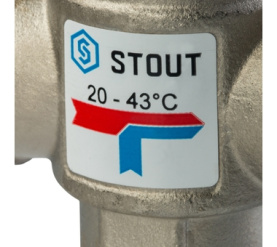 Термостатический смесительный клапан для систем отопления и ГВС 1 НР 20-43° STOUT SVM-0020-164325 в #WF_CITY_PRED# 3